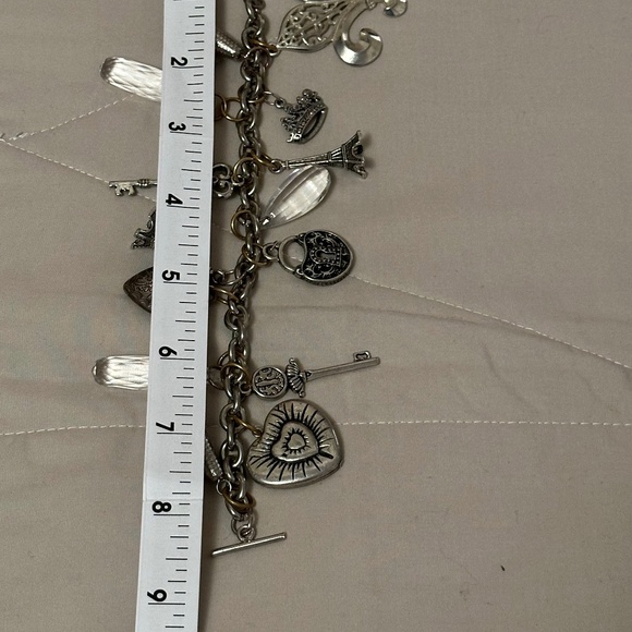 Vintage Statement piece! Charm bracelet w/lots of charms! Extremely unique! - Picture 5 of 9